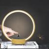 Levitating Ring Circular Lamp Magnetic Levitation Gradient Light Floating Ball for Office Bedroom Home Decor Creative Gift