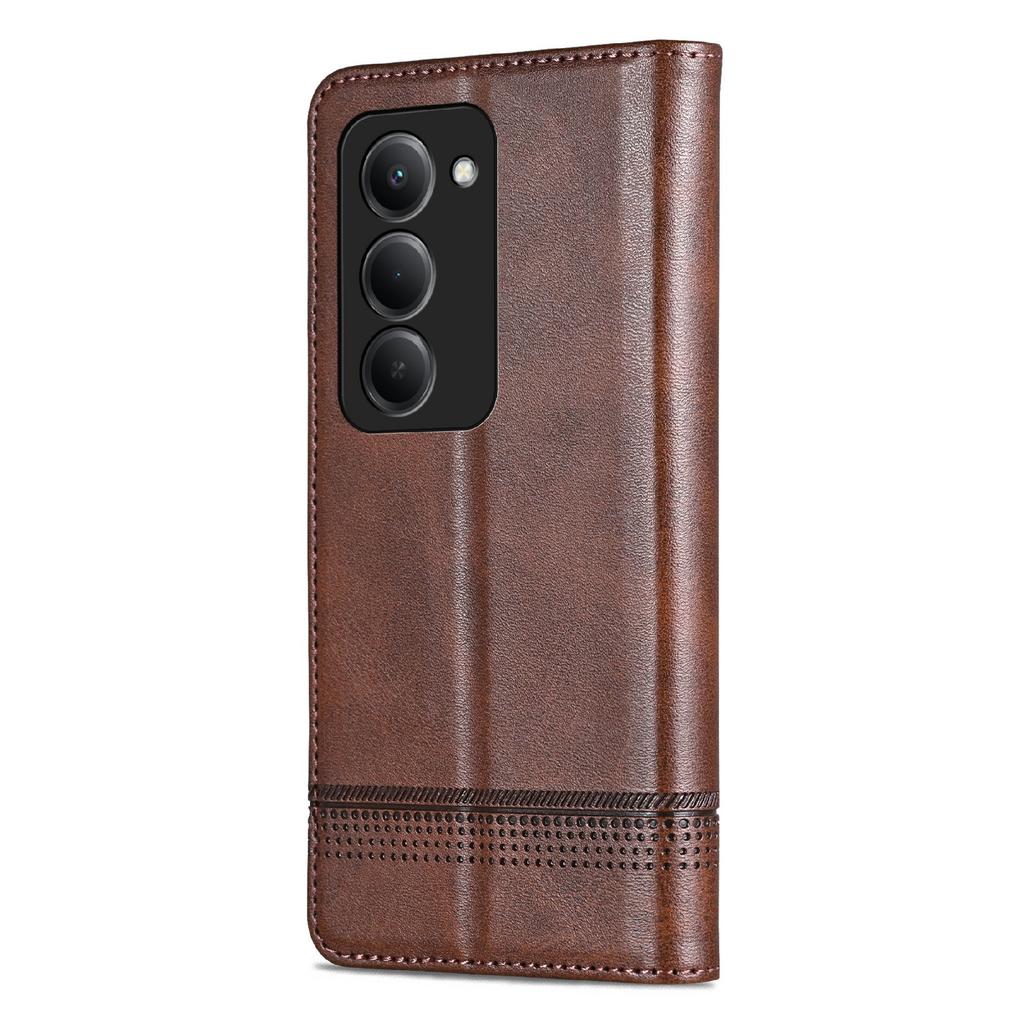 For Xiaomi Redmi 15 5G (Global) (169mm) Case Cowhide Texture PU Leather Wallet Phone Cover