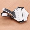 Stainless Steel Lemon Slice Squeezers Set, Manual Juicer for Orange Lime Citrus, Handheld Lemon Wedge Clips, Silver