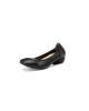 French soft sheepskin low-heeled single shoes women's autumn 2025 genuine leather women's shoes square head shallow mouth versatile soft-soled grandm