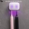 Display Rechargeable Toothbrush Dryer Wall Mounted Holder For 2 Bathroom Organizer