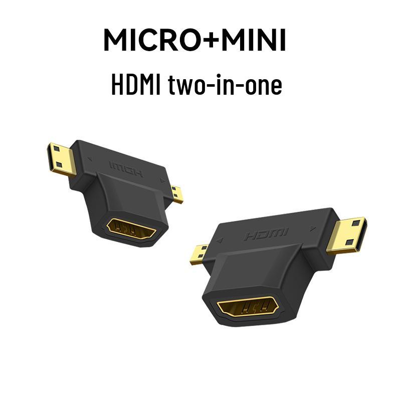 Mini HDMI to HDMI Adapter: Male-to-Female High-Definition Conversion for Large to Small HDMI Connections.