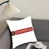 Food CChipotleS Cushion Cover Elegant Comfort Pillowcase Sofa Bed Doublesided Printed Invisible Zipper Home Decor