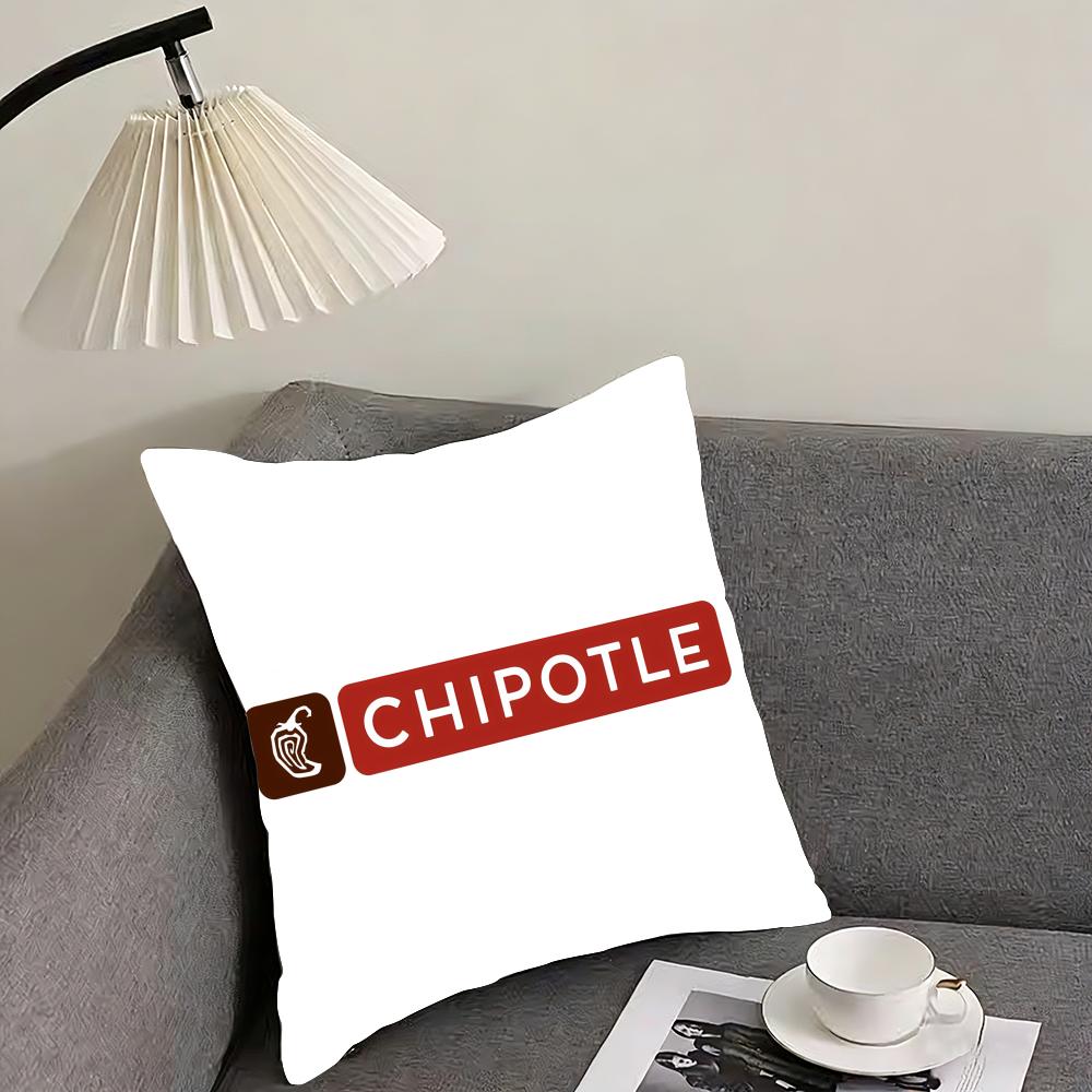 Food CChipotleS Cushion Cover Elegant Comfort Pillowcase Sofa Bed Doublesided Printed Invisible Zipper Home Decor