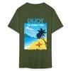 Enjoy the Summer Vibes Shirt Surfboard Surfing Sunny Day T-Shirt Size S-6XL