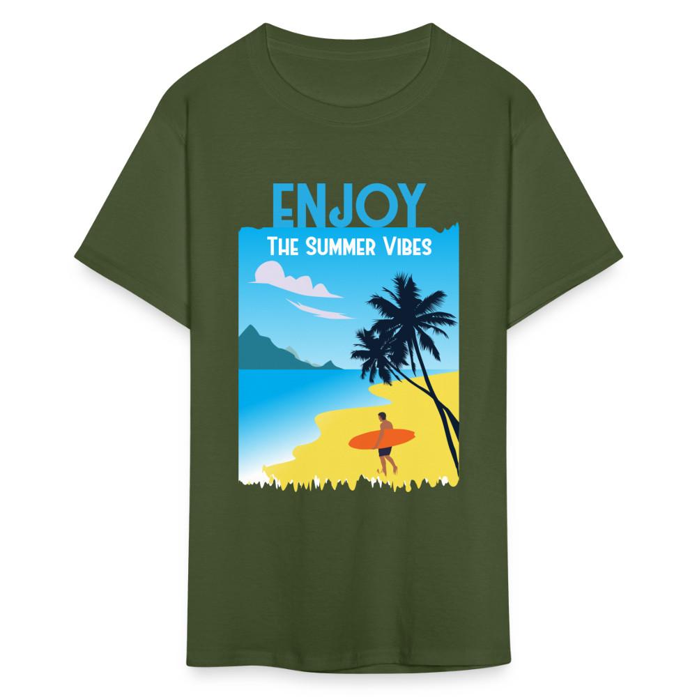 

Наслаждайтесь летним настроением футболка Серфинг на доске Солнечный день Футболка Размер S-6XL S