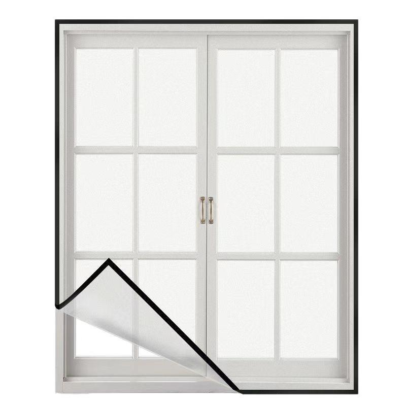Nano Self-Adhesive Velcro Mesh Screen: Thickened, Invisible Edge, Easy Assembly Mosquito Net for Windows