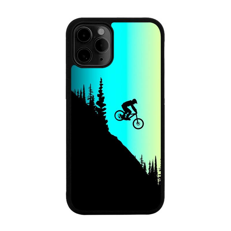 Mountain Bike MTB Phone Case For Iphone 13 12 Mini 11 Pro Max 7 8 Plus X Xs Max XR PC Hard Silicone Cover Shell