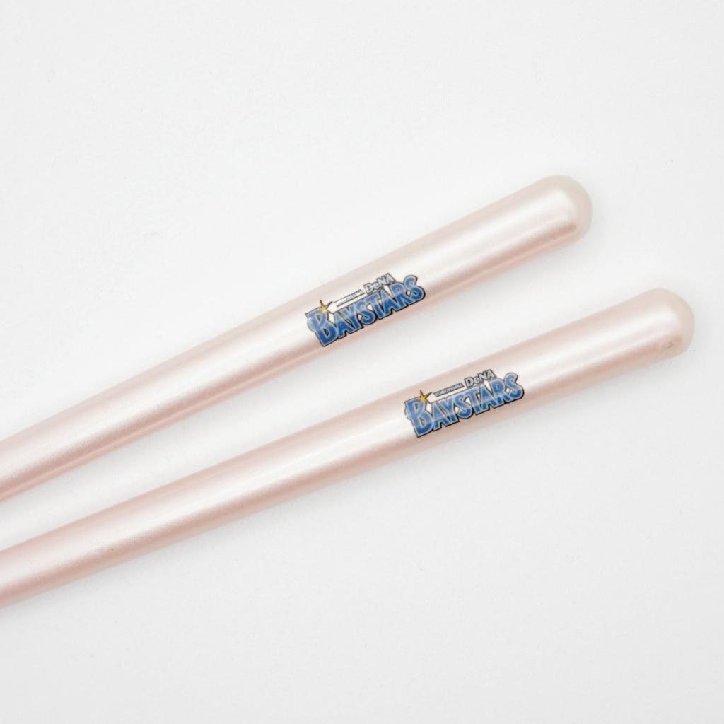 Hyōzaemon Kattobashi PINK Yokohama DeNA BayStars Chopsticks, Made in Japan, 21.5cm, AD-653