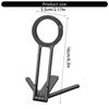 Carabiner Mounted Phone Tripod for Phone Double Side Magnetic Tripod Desk Mount Phone Handle Tripod Stand Replacement