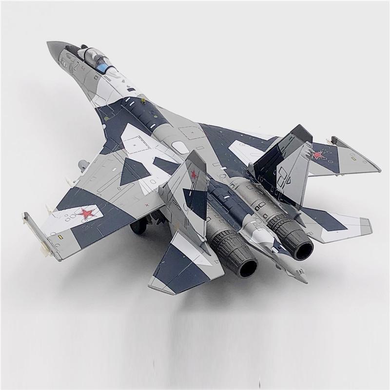 Jason Tutu 1/100 Scale Diecast Alloy Model Russian Air Force Fighter Su-35 Military Missile Bombe Collect Gifts
