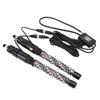 1ft LED Whip Light 20 Colors Waterproof Overload Protection Remote Control Flagpole Antenna Whips