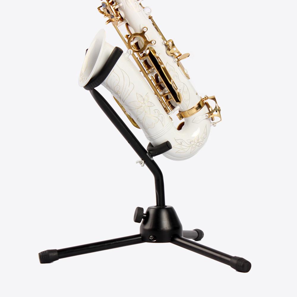 Tripod Holder Stand Metal Leg Detachable Portable Foldable for Tenor Alto Sax Saxophone
