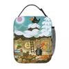 The Little Mole Insulated Lunch Bag Portable Cartoon Friends Together Lunch Container Thermal Bag Tote Lunch Box Girl Boy