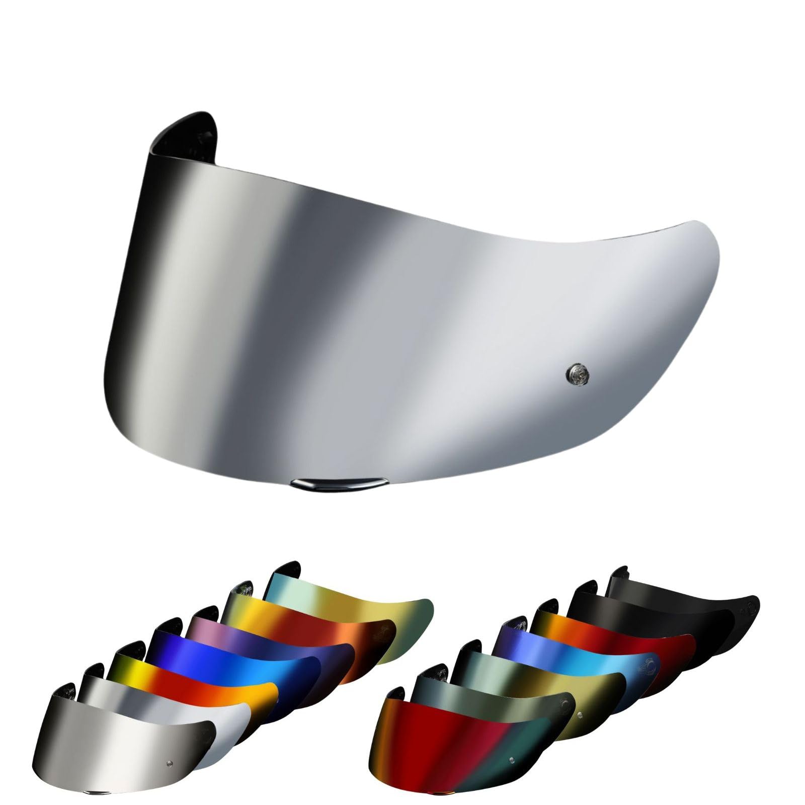 

послезавтрашний неоригинальный шлем AGV K1 дымчатое зеркало прозрачный мотоциклетный УФ УФ УФ пинлок послезавтрашний неоригинальный продукт [kinkyamigo] Подходит для K1, K1S, K3SV, K5,