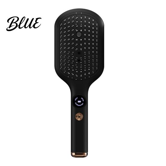 Frizz Control Hair Comb Electric Spray Massage Brush USB Rechargeable Misting Air Cushion Tangle-free Anti-Frizz Detangler Steam for Dry Damaged