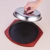 ZISIZ Cast Iron Teppanyaki Grill Plate