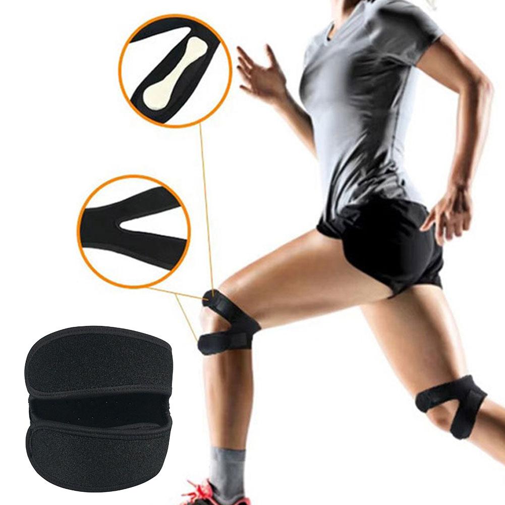 2 Pack Patella Knee Brace Open Patella Support Patella Knee Support Strap for Injuries Running Sports and Workouts