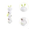 Electric Teasing Cat Toy with Non Slip Suction Base Pet Supplies Automatic Moving Worm for Hunting