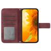 For TECNO Spark 30C 5G/Pop 9 5G Case Sunflower Imprint Leather Wallet Phone Cover with Wrist Strap