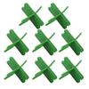 8 Pcs Deck Spacer 4 Thickness PP Deck Board Spacing Tool for Patio Balcony Poolside Dock Green 8 Pcs