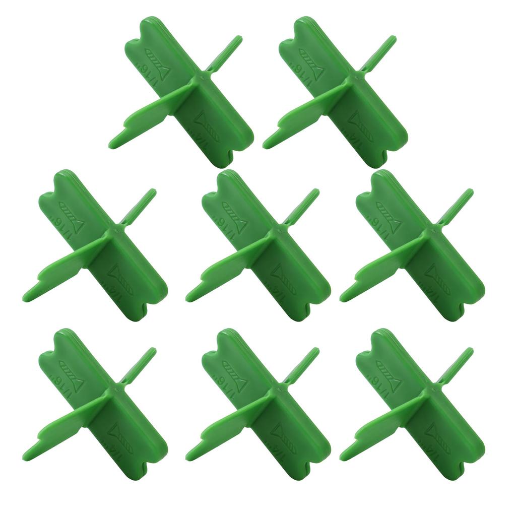 8 Pcs Deck Spacer 4 Thickness PP Deck Board Spacing Tool for Patio Balcony Poolside Dock Green 8 Pcs
