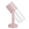 Mini Humidifier with Light Quiet Portable Small USB Humidifier for Car Home Desktop Office 260ml Pink