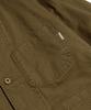 Spionage Französische Weite Arbeitsjacke (Molton) Gewaschenes Braun
