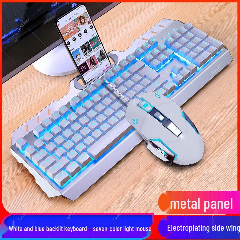 Esports Gaming Wired Keyboard, Mouse, and Headset Set