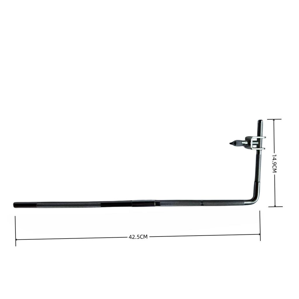 Jazz Drum Extension Arm: Universal Tom-Tom & Cowbell Holder Clamp