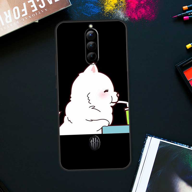 BFF Best Friends Forever Black Case For ZTE Nubia Red Magic 9 8 8S Pro Plus RedMagic 6S 7S Pro 6 7 Pro 5S 6R 5G Back Cover