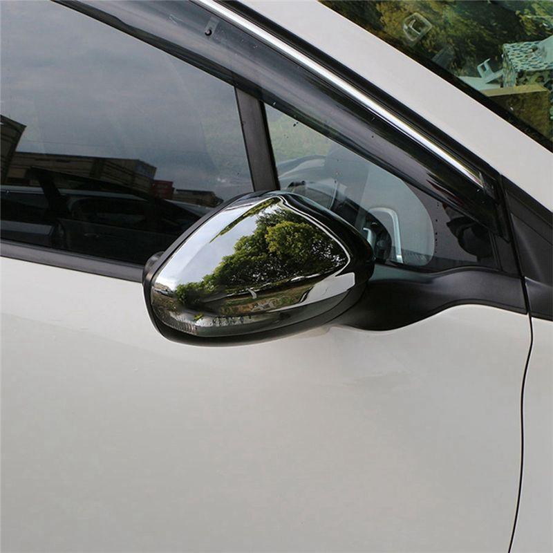 2Pcs Chrome Car Side Rearview Mirror Cover Trim For 2008 Side Door Wing Cover Replacement Parts Accessories