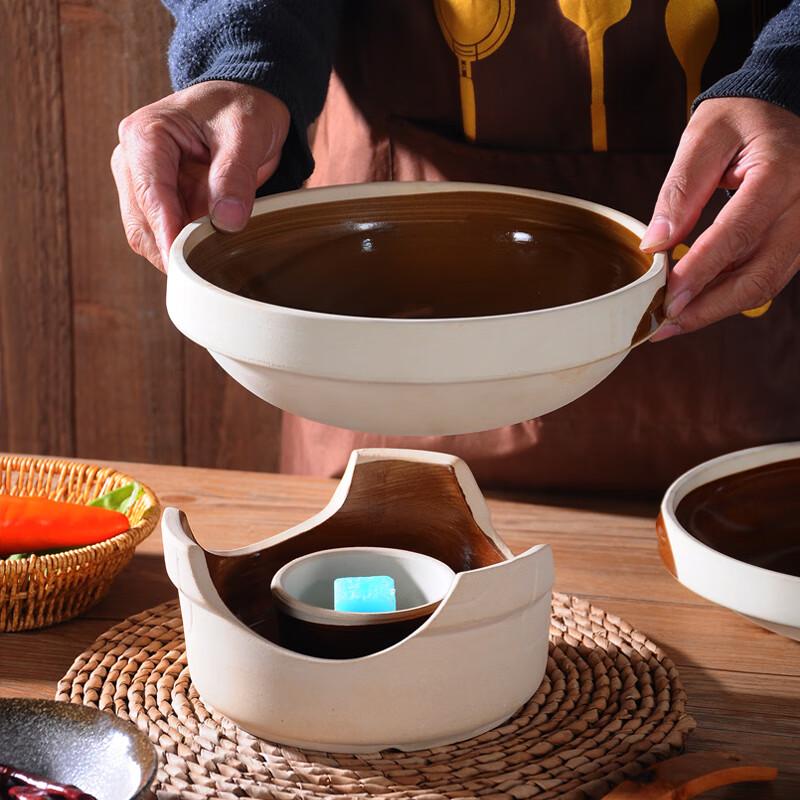 Ceramic Alcohol Hot Pot with Stove