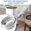 13cm/15cm AC Exhaust Hose Coupler AC Exhaust Hose Adapter Leak-Proof Replacement Extender Mount Adapter For Garage Indoor