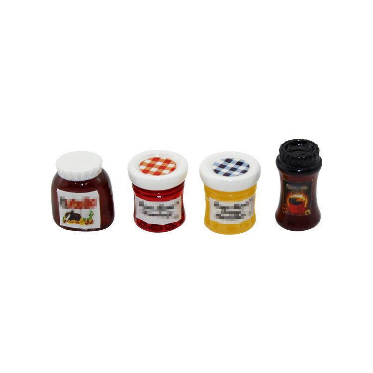 52DOLLHOUSE Miniature Dollhouse Coffee & Jam Accessories Model D155