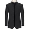 Men's Stand-up Collar Jacket Spring and Autumn Middle-aged Casual Men's Clothing Slim-fit Top Business Men's Jacket