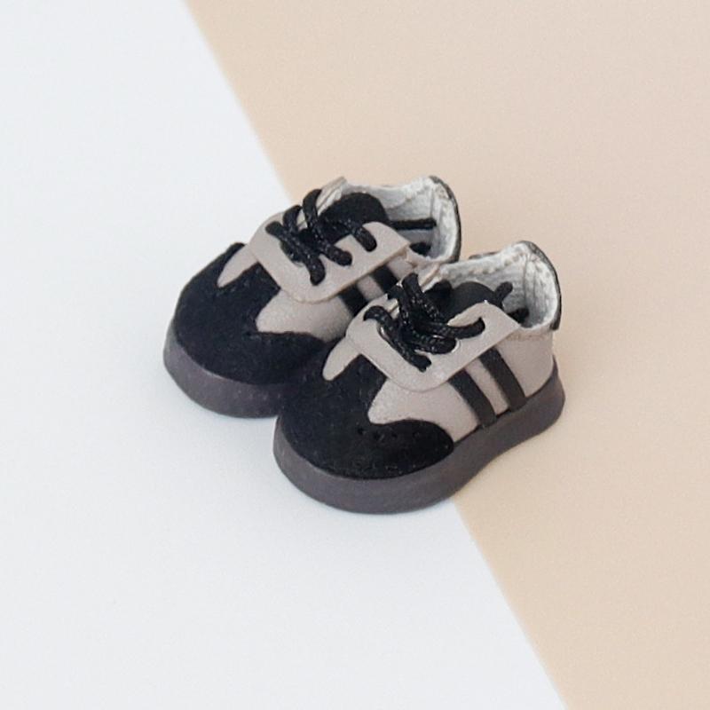 

ob11 Doll Shoes Fashion Casual Sports Shoes Sneakers 1/12 BJD Shoes For obitsu11, GSC, YMY, body9, OB11 Doll Accessories чёрный