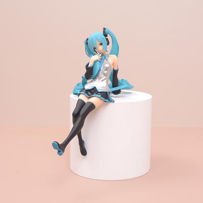 Hatsune Miku Press Cup Noodles Action Anime Figure Toys Shy Sexy Beautiful Girl Ver. Figurines Car Ornament Collectible Model