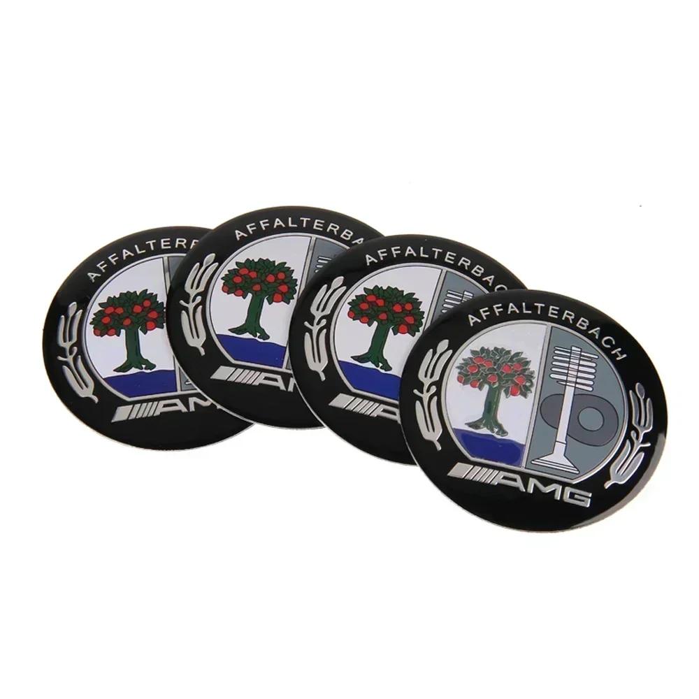 C200 E200 New 2025 For Mercedes Benz 75mm Car Wheel Hub Emblem Sticker for Mercedes Benz W203 W204 W205 W209 W210 W211 W212 W176