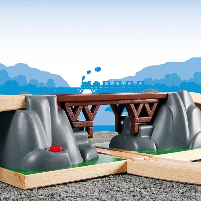 BRIO - Pont Catastrophe - Circuit De Train En Bois - Ravensburger - Mixte Dès 3 Ans