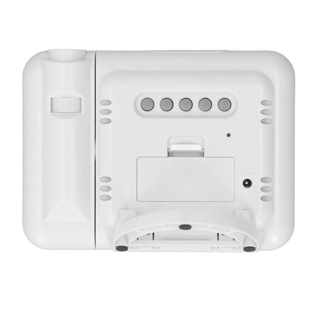 Wther Station Clock Temperature Humidity LCD Color Display LED Backlight Snooze Function Projection Alarm Clock