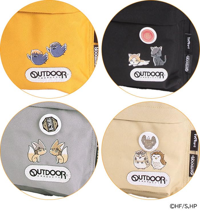 [Outdoor Products] Haikyuu Collaboration Backpack A4 ODHQ04 [12] Inarizaki High School (Gray)