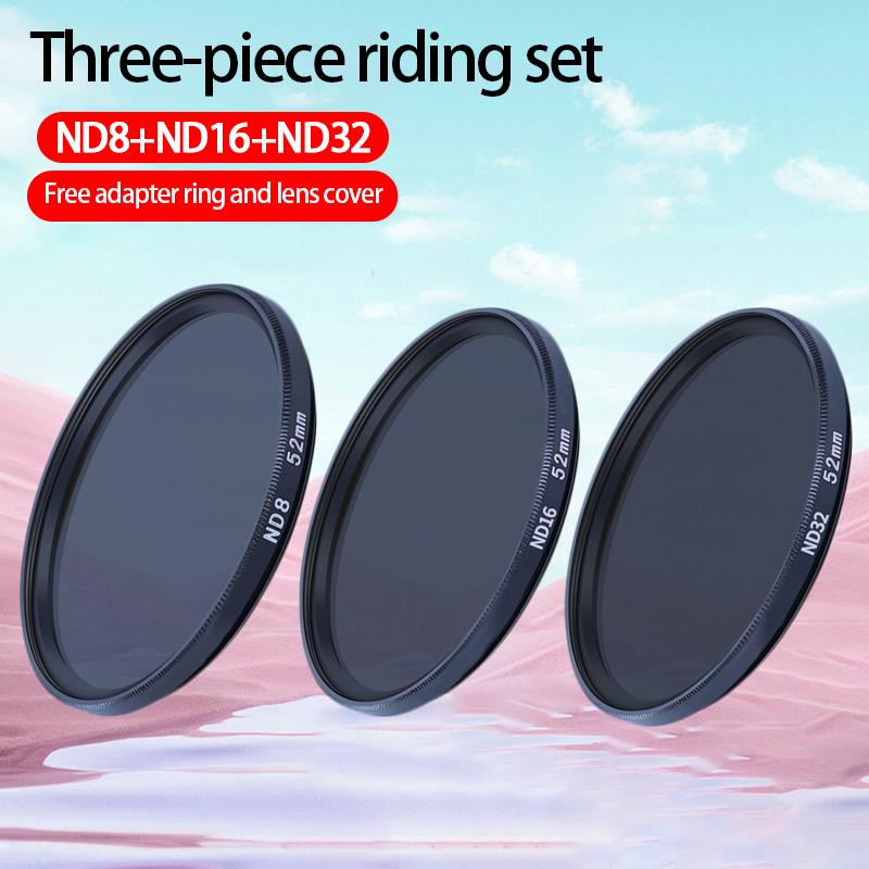 High Definition Image Quality Camera Lens Filter For XTU X3 UV CPL Polarizing Protective ND8 ND32 ND64 Camera Filter Accessories