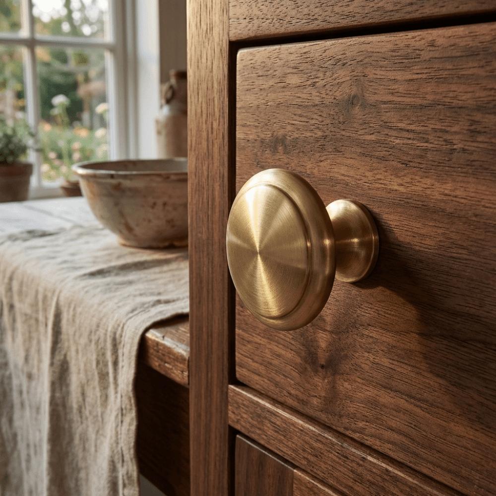Small Size Cabinet Drawer Handle Golden Color Furniture Handle  Cabinet Application