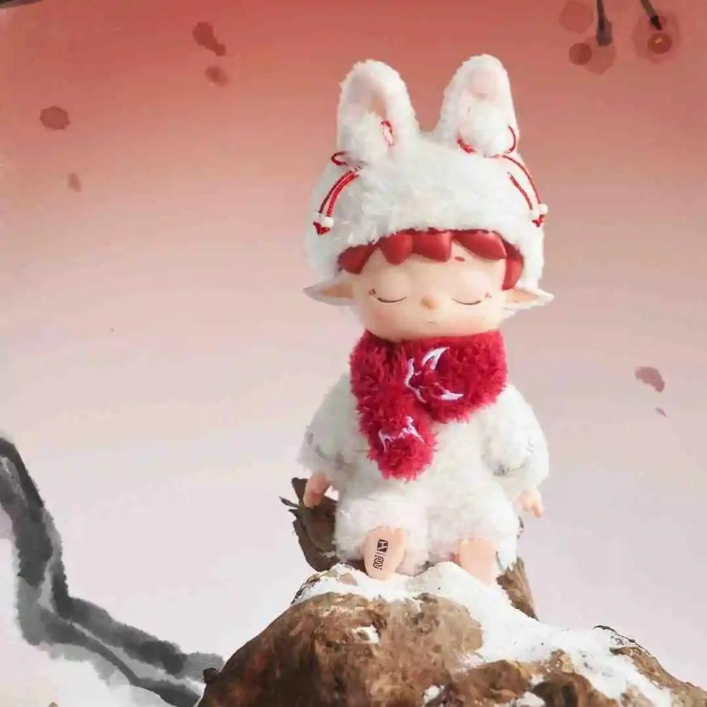 Kawaii Anime Action Figure Blind Box - Mimi-Leisurely Elf Series Surprise Mystery Doll, Cute Collectible Trendy Decor Gift for G