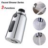 Brass Kitchen Faucet With Dual Outlet Pull-Out Spray Head Rotating Swivel Spout Hot Cold Mixer Tap Sink