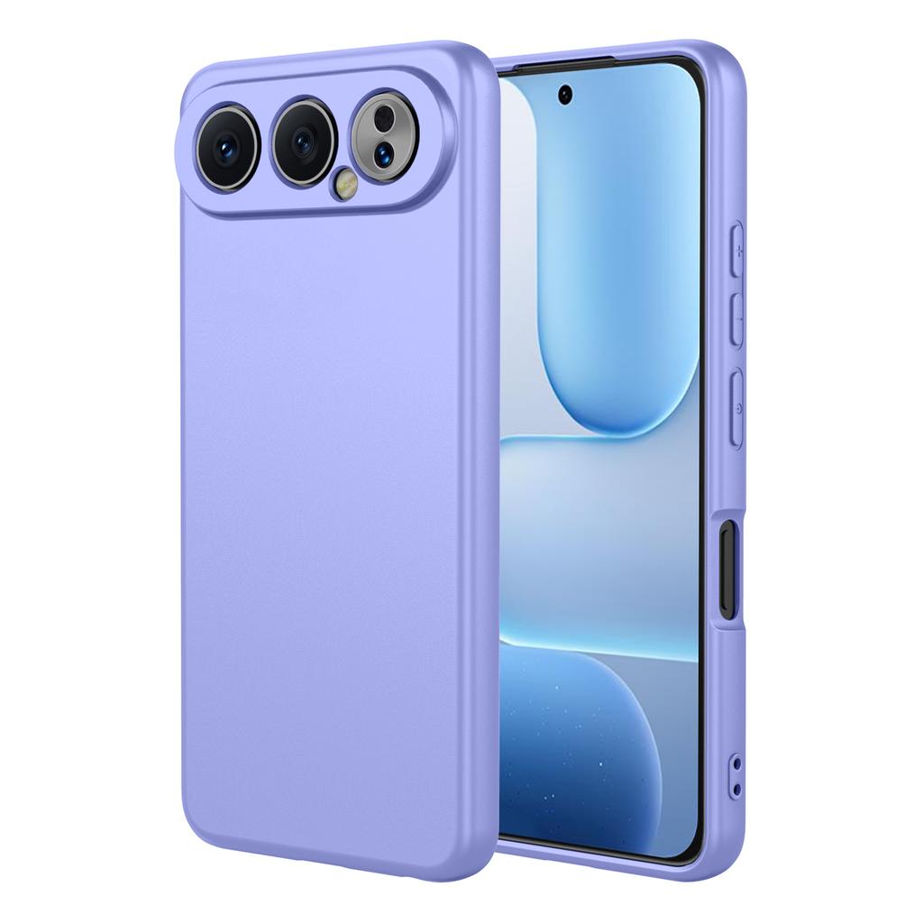 For Honor 500 5G Case Liquid Silicone Feel Soft TPU Protective Phone Cover