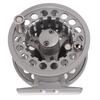 3/4 Fly Fishing Reel Full Metal Fly Reel Fishing with CNC Machined Aluminum Alloy Body Silver