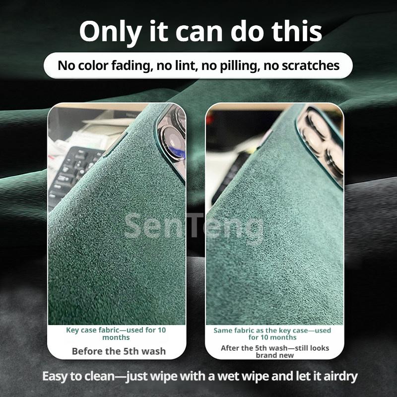 Wildleder NFC Smart Auto Schlüsselkarte Halter Schutzhülle Abdeckung Für BYD Seal Han EV Sealion 7 Song Plus Atto 3