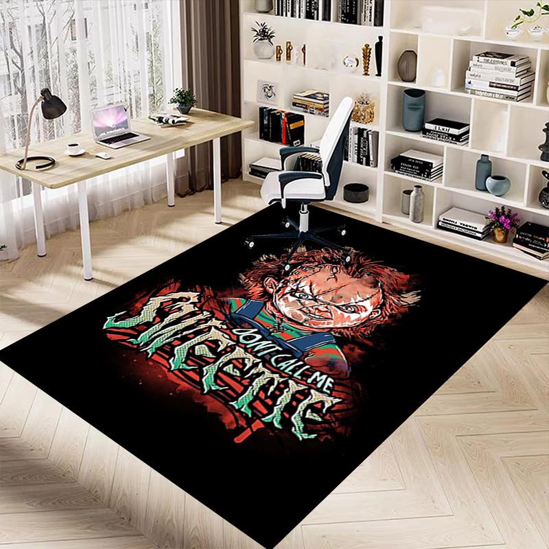 1 stuks Chucky Sweetie Tapijt, Kantoortapijt Buitenmat Huisdecoratie Vloerkleed Festival